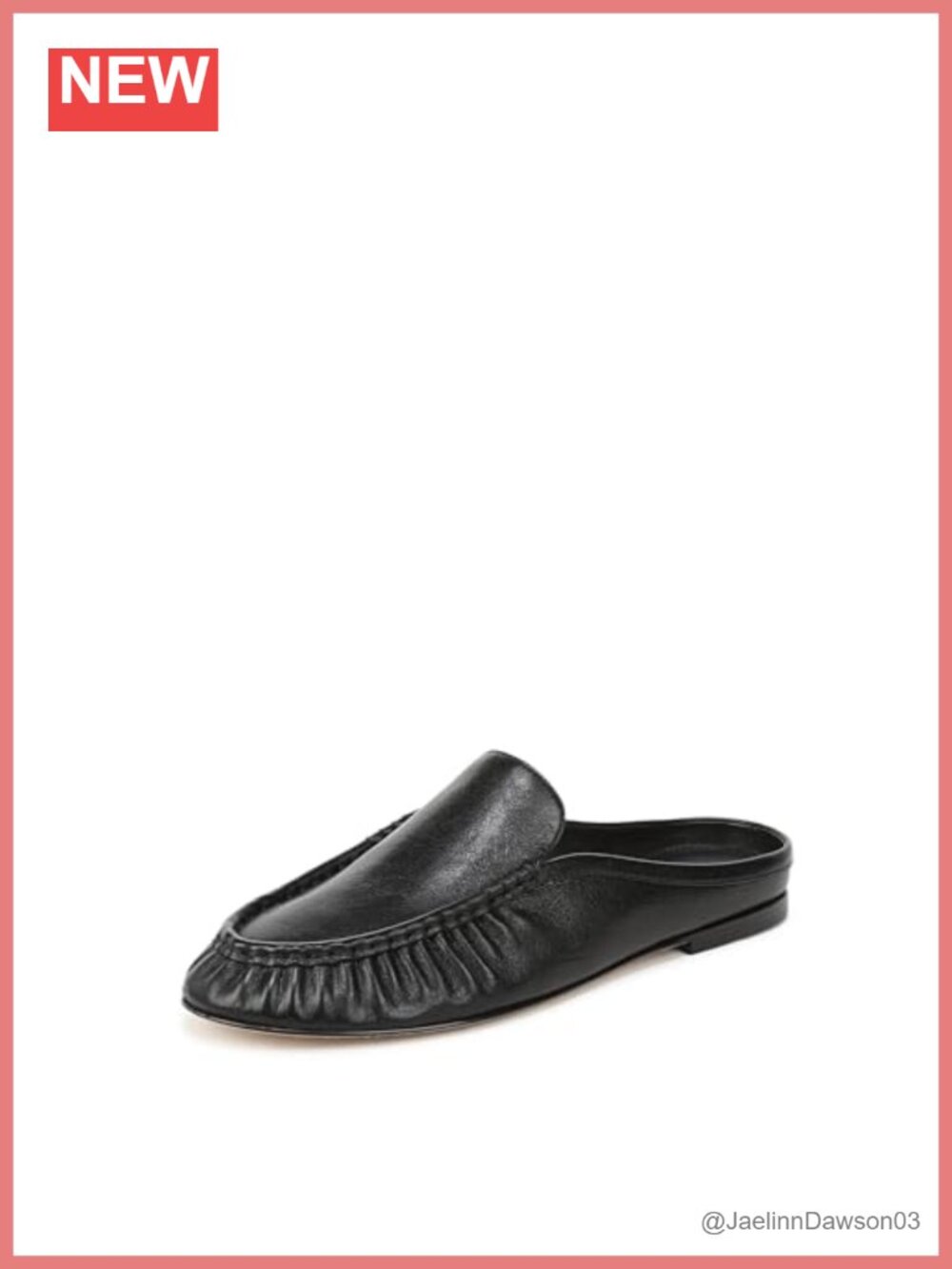Frankie Shop Leather Mule Clogs Low Top Slip On